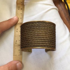 Bronze cuff bracelet